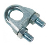 DIN 741 Зажим для троса 5мм стальной оцинкованный 2шт