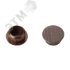 Заглушка на отверстие с текстурой D14 венге (16 шт.)