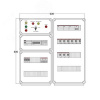 Щит управления электрообогревом HS 9x3400 D850 (в комплекте с терморегулятором)
