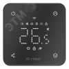 Термостат комнатный сенсорный встраиваемый Rsmart-FB с Wi-Fi подключением черный