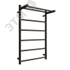 Полотенцесушитель электрический Fj neo 80/50 с диммером цвет чёрный матовый