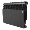 Радиатор биметаллический секционный BILINER 350/87/8 боковое подключение  1072Вт
