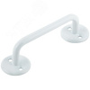 Ручка скоба, 80 мм, белая
