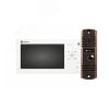 Комплект видеодомофона Optimus VM-7.0 (w)+ DS-700L (медь)