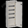 TITAN 5 Корпус металлический ЩРн-60 (1х60) 835х310х140мм IP31 серый (одна дверь) IEK