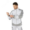 Куртка Brodeks KS202, белый/серый (M)