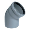 Отвод канализационный 110х45 град.