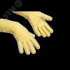 Перчатки латексные многоцелевые L, желтый Vileda Professional