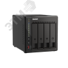 Сетевое хранилище 4 отсека 3,5''/2,5'', Intel Celeron J6412 2,0 ГГц, DDR4 8 ГБ
