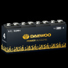 Элемент питания 6F22 9V DAEWOO солевая Power Alkaline, упаковка 4 шт.