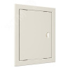 Люк-дверца ревизионная с ручкой, из ABS пластика 218х268 и с фланцем 196х246 , цвет Слоновая кость