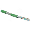 Витая пара S/FTP кат 6a 4 пары AWG23 solid IN LSZH нг(А)-HF зеленый 500м