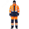 Костюм сигнальный утепленный Альянс с пк цв. фл.оранж- син. Оксфорд, р. 96-100/170-176