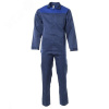 Костюм мужской Стандарт куртка, брюки цвет т.синий, васильковый, 48-50 96-100/182-188