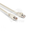 Патч-корд FTP Cat.6a LSZH 0.5 м серый экранированный