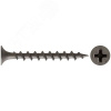 Саморез гипсокартон/дерево 3,5х35 черный (24шт)