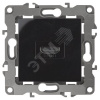 Розетка HDMI, Эра12, чёрный, 12-3114-06