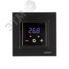 Терморегулятор для теплого пола ДЕВИ Classy программируемый c Wi-Fi, с датчиком пола, черный, 16А