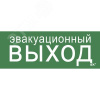Этикетка самоклеящаяся 240х90мм ''Эвакуационный выход'' IEK