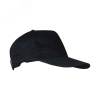 Кепка Бейсболка с мет.застежкой цв. чёрный