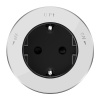 MultiTrack Розетка 2К+З круглая 16А/250В Белый