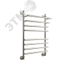 Полотенцесушитель водяной F Primo 80/50 с крепежом, фитингами и отражателями цвет хром