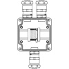 Взрывозащищенная клеммная коробка из полиэстера TBE-P-03 -(4xCBC.4 -1xTEO.4) - 2x6018ANP22CKM3SB(A) 
