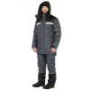 Костюм мужской утепленный Брукс с брюками цв. т.серый-черный, р. 112-116/182-188