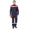 Костюм сварщика Стопфаер, темно-синий с красным, с СОП, р. 96-100/182-188