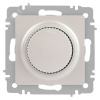 Светорегулятор Intro Accent 6-401-06 поворотный, 600Вт 230В, IP20, СУ, перламутр