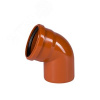 Отвод 67.5 градусов 110мм для наружной канализации