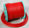 Трос металлополимерный ПР-4.0 в покрытии ПВХ (красный, маслобензостойкий)