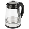 Чайник ENERGY E-251 (1.7л) стекло, пластик цвет черный