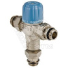 Клапан смесительный трехходовой термостатический 1/2' регулируемый