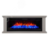 Каминокомплект напольный дистанционное управление 670/1700/340, 1600 Вт цвет кашемир