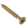 Шуруп универсальный 3,0х16 потайная голова жёлтый цинк