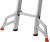 Лестница трехсекционная универсальная с допфункцией TRIBILO 3х8 Лестница трехсекционная универсальная с допфункцией TRIBILO 3х8