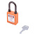 Замок безопасности навесной нейлоновая дужка BD-G17DP Orange