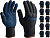 Перчатки утепленные МАСТЕР, трикотажные, покрытие ПВХ (точка), 10 пар, размер L-XL