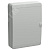 TEKFOR Корпус пластиковый КМПн-54 IP65 серая непрозрачная дверь IEK