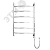 Полотенцесушитель электрический с правым ТЭНом R 80/50 цвет хром