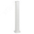 Колонна односекционная мини 0.68м белая