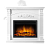 Портал для камина Barocco 25 шпон белый