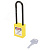 Замок безопасности навесной нейлоновая дужка BD-G32 Yellow