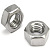 Гайка DIN934 М8 класс прочности 6.0 покрытие цинк 100 шт
