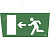 Этикетка самоклеящаяся 310х280мм ''Выход/стрелка налево'' IEK