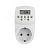 Розетка с электронным таймером недельный 1мин/7дн 20 программ ON/OFF RX-31А