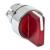 Механизм переключателя исполнительный ХB4 красн. на 2 положения с фиксацией с подсветкой с короткой 