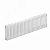 Радиатор трубчатый настенный трехрядный 365/107/50 нижнее сдвоенное подключение без клапана