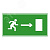Эвакуационный знак ЭП02 Направо'' 140x280 мм